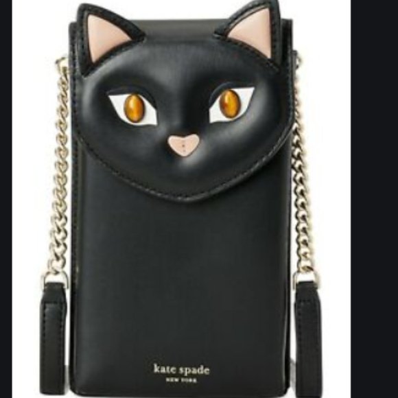 Kate Spade Handbags - Kate Spade Meow Cat North South Phone Crossbody